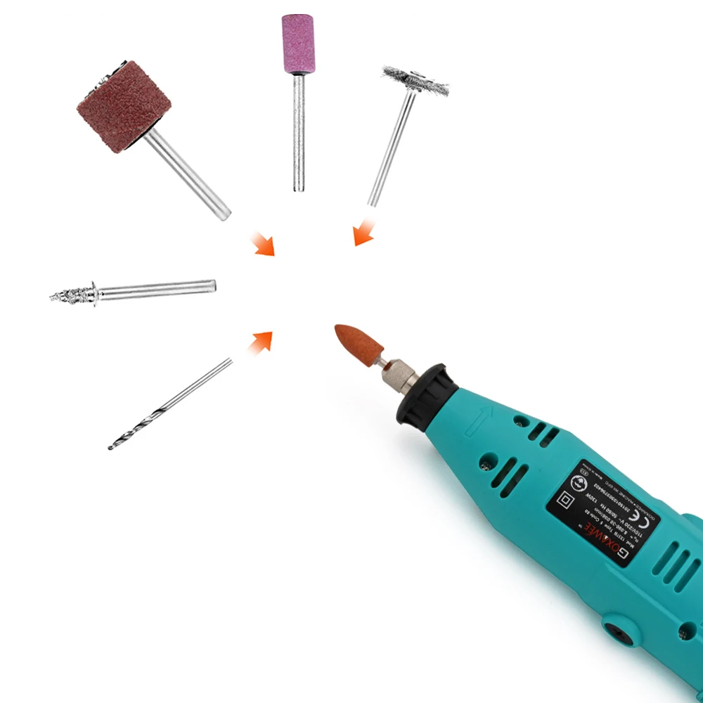 Электрическая дрель GOXAWEE мини-шлифовальный станок гравер Ротационные