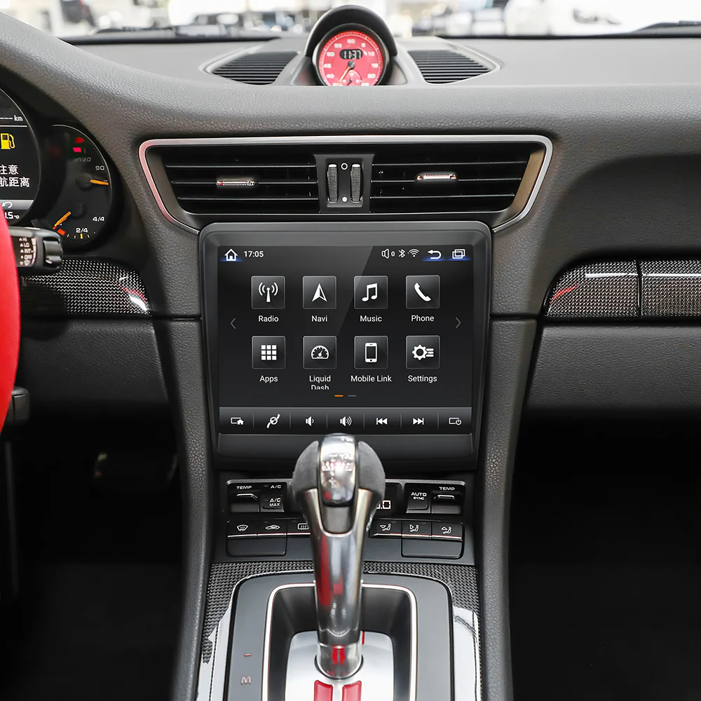 8 4 ''для Porsche 718 911 Bobst 2009-2015 Tesla Style сенсорный автомобильный экран навигации Carplay