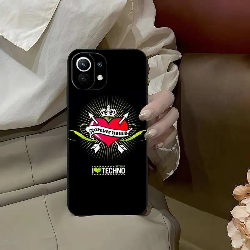 Чехол для телефона с музыкой и технологией Xiaomi Redmi Note 11 11Pro ePro 10 10Pro 9 8 6 Pro 10T 9A 7A 8T