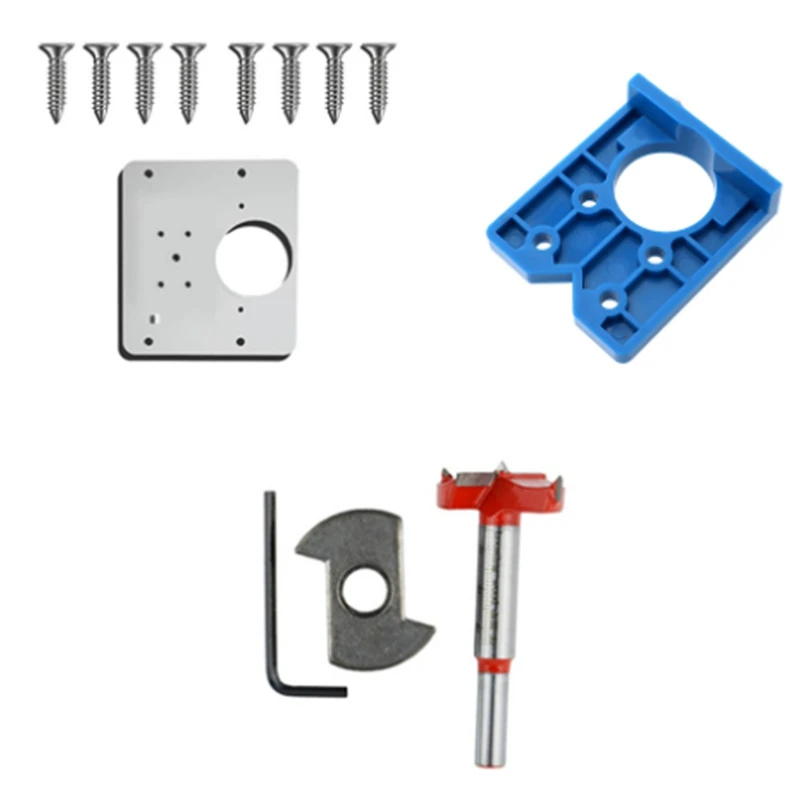 

Направляющая для сверления отверстий на шарнирах, 35 мм, для работ по дереву