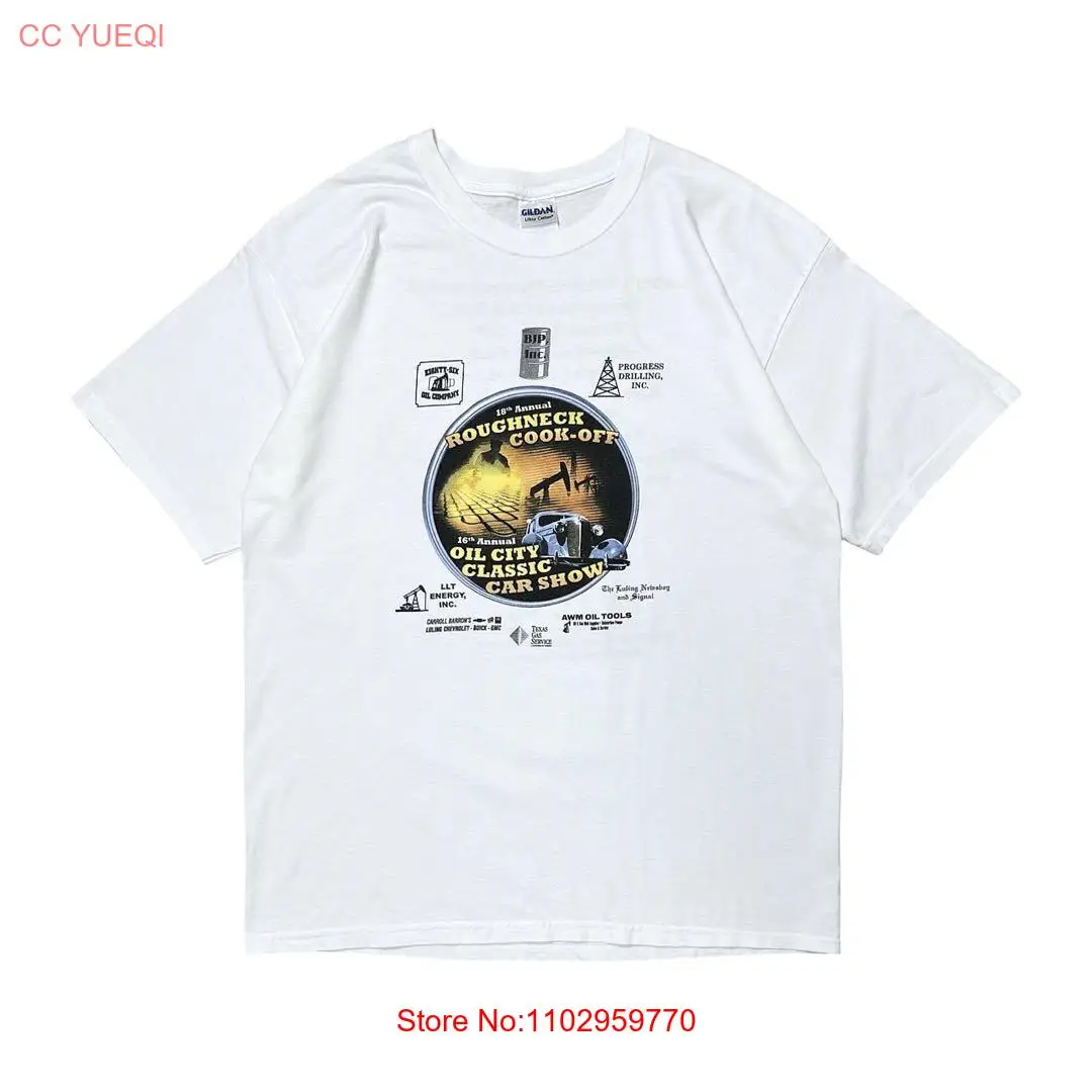 Винтажная футболка с логотипом компании Usa America Car Show