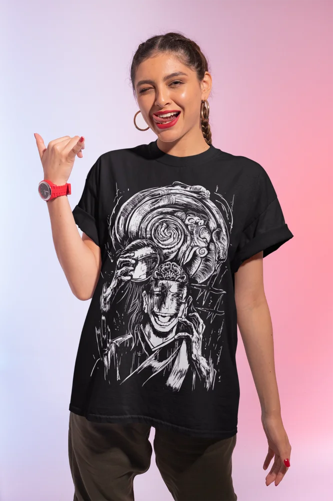 Geto Suguru Brain Jujutsu Kaisen Gojo Kenjaku Футболка Хлопок