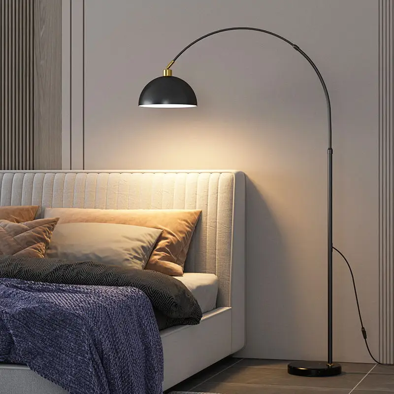 Led Fishing Floor Lamps Adjustable Height for Shape Living R