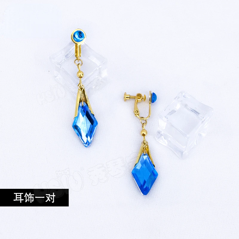 Парик для косплея из аниме-игры Navia высокотемпературная шелковая сетка ролевых