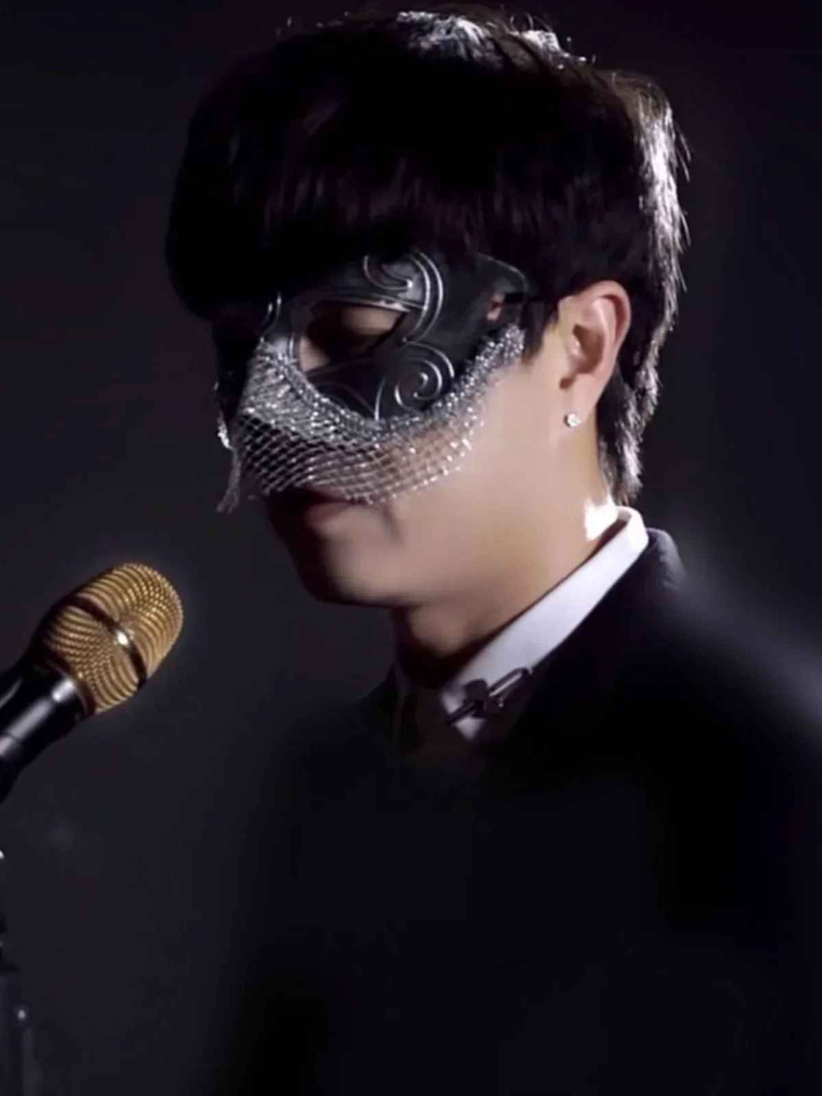 Маска Женская Ретро Мужская маска с шариком ранро Хэллоуин панк пара