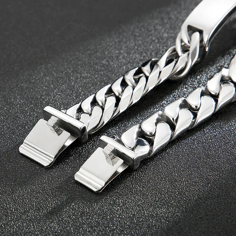 Высококачественный плетёный браслет из нержавеющей стали 316L для мужчин