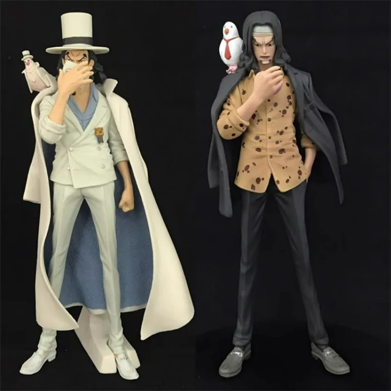 

20cm ONE PIECE Rob Lucci Action Figures Japanese Anime Figures Characters Collection Pigeon Ornaments Desktop Display Gift Toys