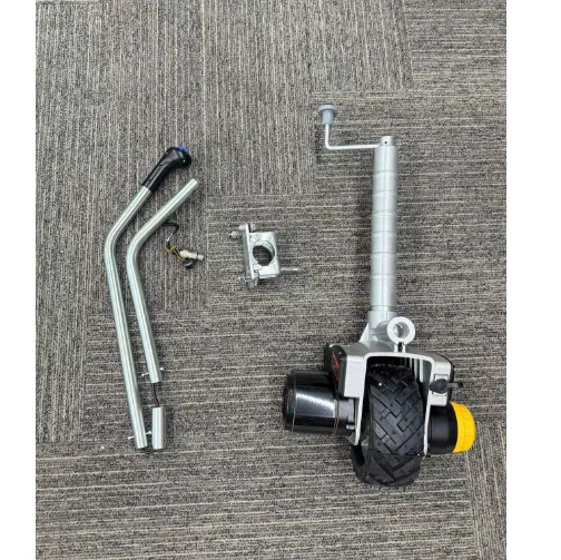 12v Electric Jockey Wheels 5000lbs Dolly Boat Trailer Mover Jack Caravan Jocky Wheel