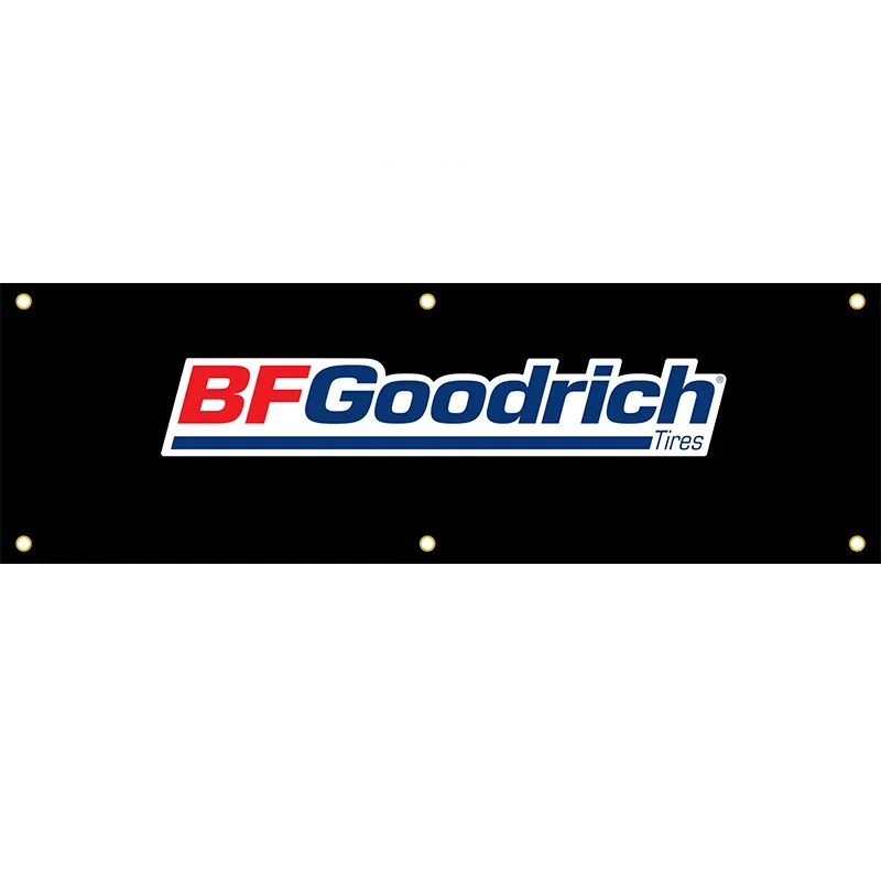 130 г 150D полиэстер BFGoodrich шина баннер 1 5*5 футов (45*150 см) Реклама Декоративные