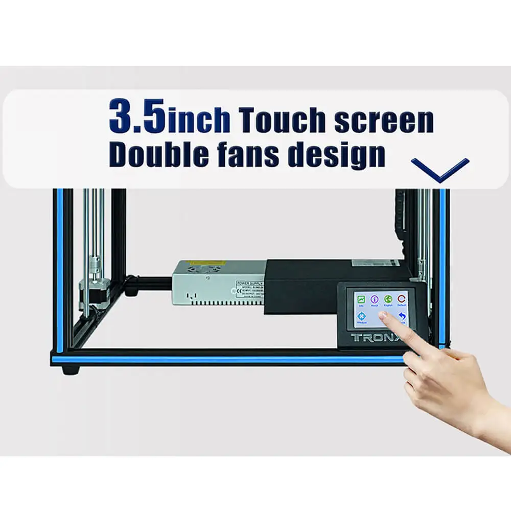 3D-принтер Tronxy DIY X5SA новая модернизированная направляющая титановый экструдер
