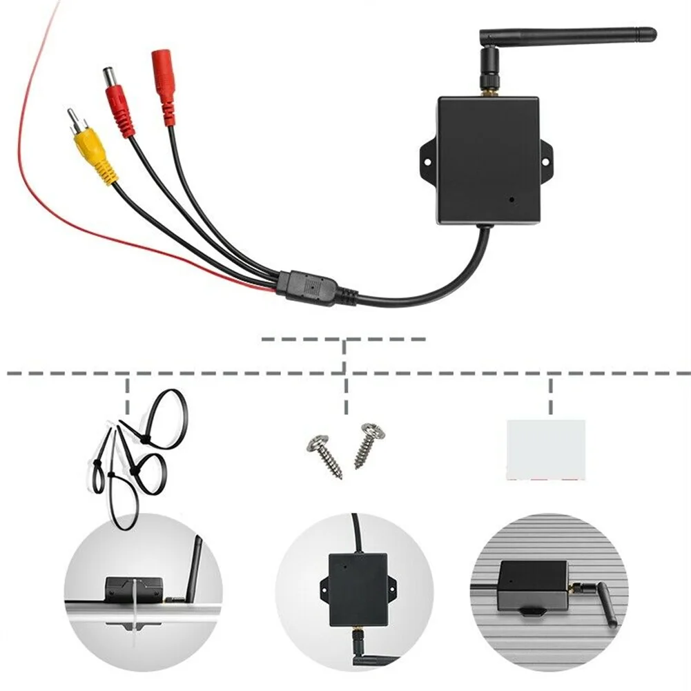 

DC12V 200mA Real-time Wireless Fit All RCA Composite Video Connections