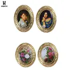 Мини Ретро рамка Настенная роспись 1:12 мебель игрушечный кукольный домик Миниатюрный аксессуар ролевые игры классическая игрушка