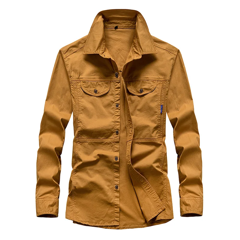Elena Store Shirts For Men Ready to Ship High Quality Cotton Dress Shirt Casual Business