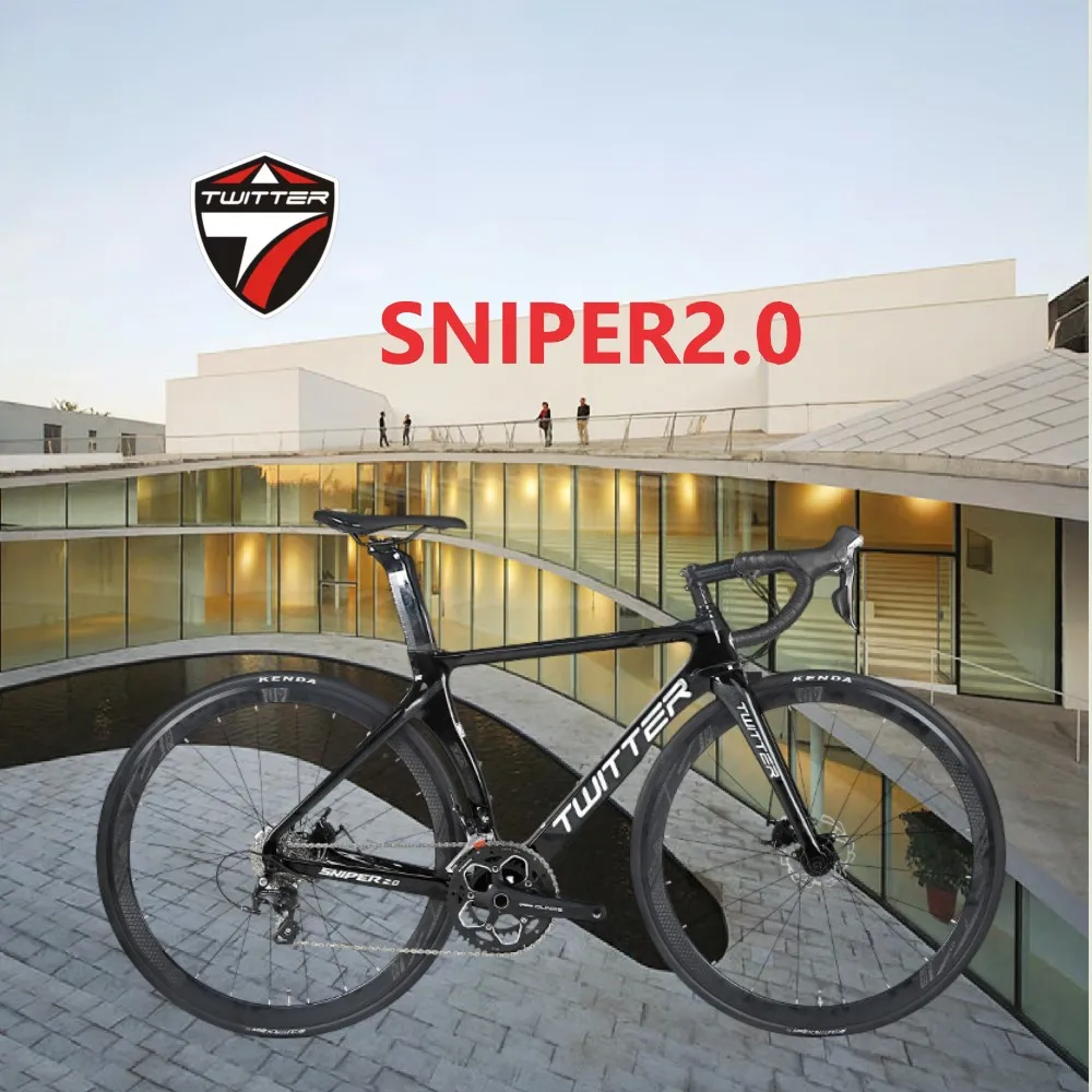 

УГЛЕРОДНЫЙ велосипед TWITTERbike SNIPER2.0 R7000-22S, дорожный велосипед с дисковым тормозом, передача 700C, внедорожный велосипед, велосипед для мужчин, го...