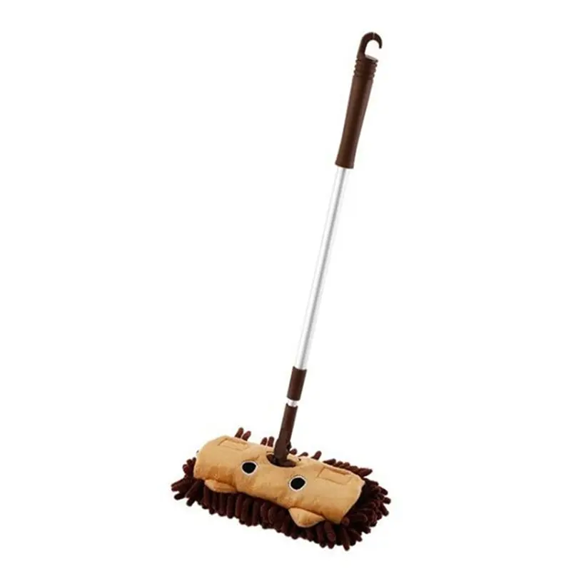 

Restaurant Gifts Stretchable Pretend Play Floor Mop Ergonomic Kindergarten Kids Toy Early Education Cleaning Tools Multifunction