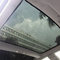 sun roof shade for tesla model 3 front rear sunroof sunshade windshield skylight uv blind shading net car protector