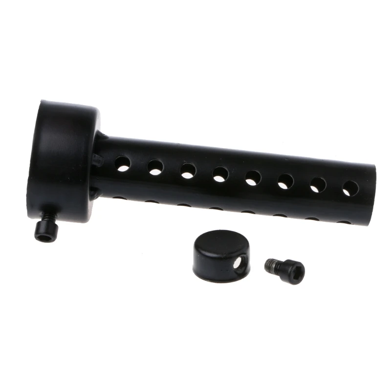 

48mm Universal Motorcycle Exhaust Can DB Killer Silencer Muffler Baffle Black Dropshipping