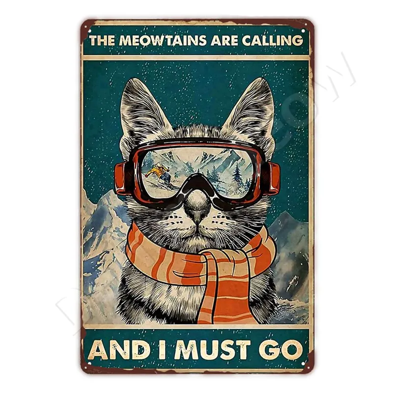 

Металлическая вывеска Denim Meow "Мойте лапы", черная