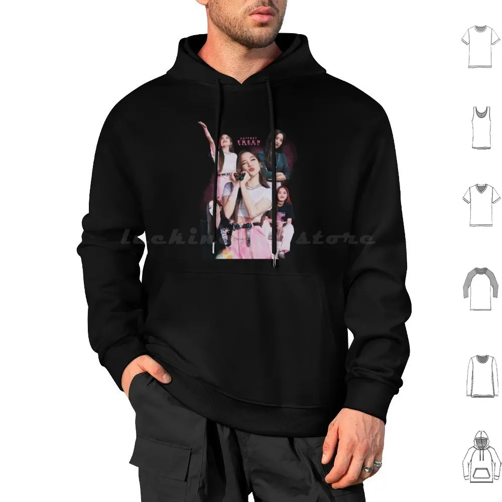 

Поддержка Freen Sarocha Толстовка из хлопка с длинным рукавом Freen Sarocha Mon Sam Cham Mon The Series Freenbeck