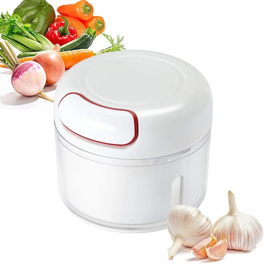 Electric Chopper Household Meat Grinders Blender Hand Garlic Triturator Manual Masher Vegetable Chili Meat Ginger Masher Machine