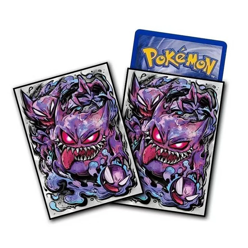 

65Pcs/set 66X92Mm Pokemon Diy Self Made Ptcg Gengar Ectoplasma Series Card Cover Card Sleeve Anime Game Collection Card Cover