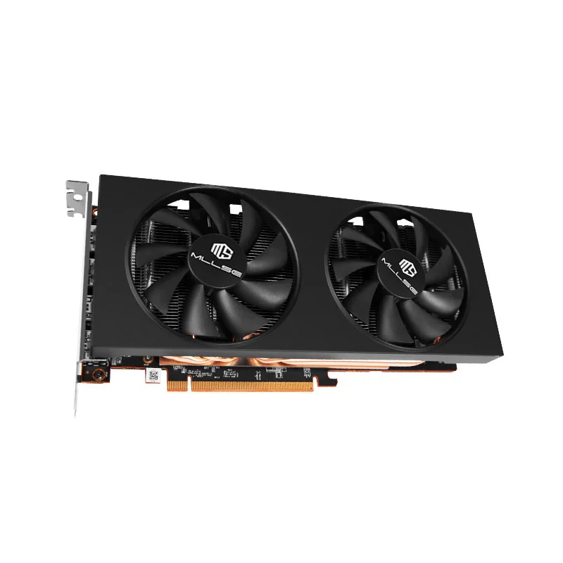 Самая дешевая графическая карта MLLSE RX5700XT 8 Гб GPU GDDR6 256-bit PCIE 4 0 7nm видеокарта задняя