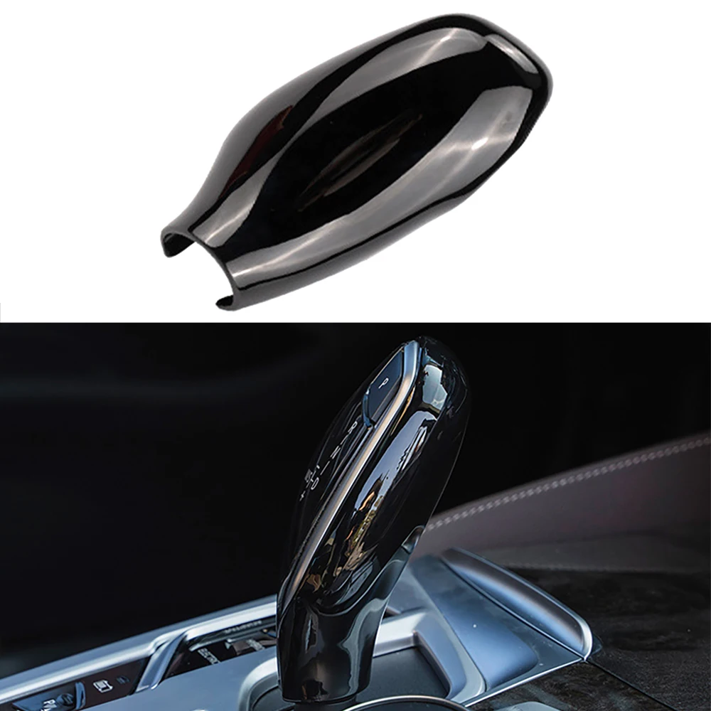 Автомобильная ручка переключения скорости LHD, накладка на головку, отделка из углеродного АБС, для BMW 5, 6, 7 серии GT G32, G30, G11, G12, X3, X4, G01, G02 2016-2021