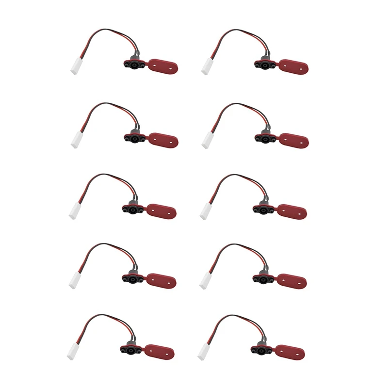 

10 Pcs Scooter Accessories With Magnetic Charging Port Plug Cover For Xiaomi M365 M365 PRO/PRO2 Electric Scooter