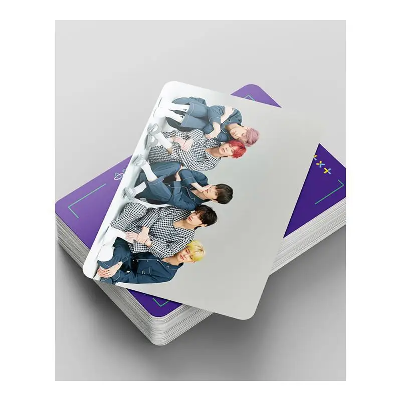Недорогие открытки для фотоальбомов Kpop TXT 54 страницы в комплекте Lomo бесплатная