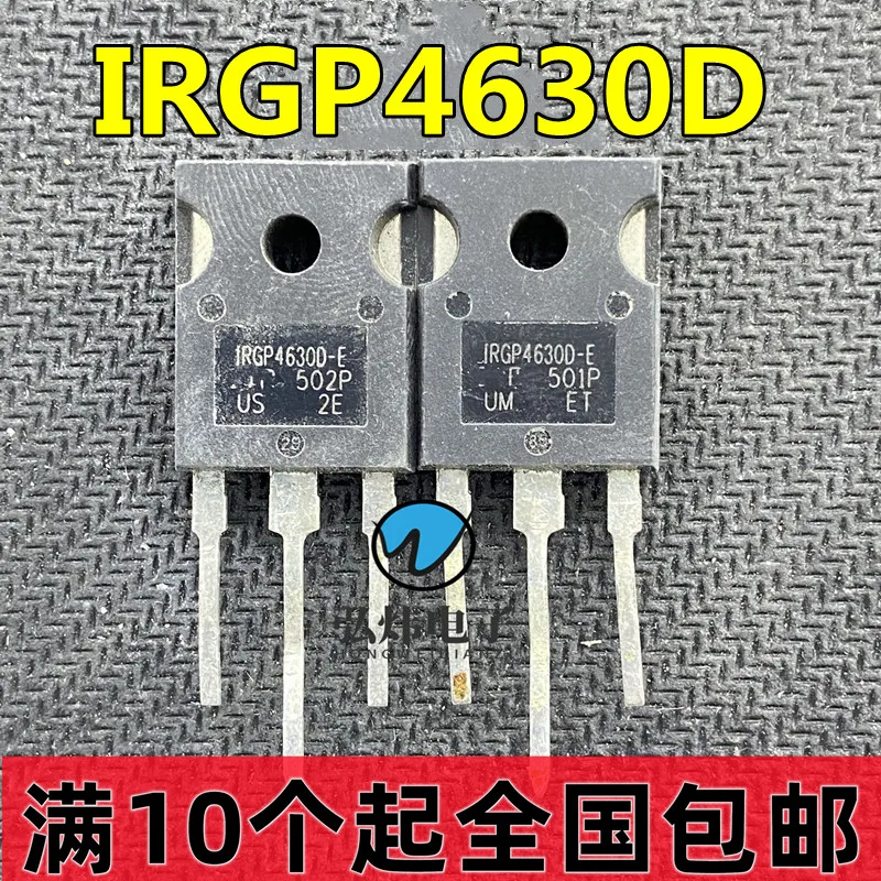 

Original 10pcs/lot GP4630D IRGP4630D IGBT TRENCH 47A 600V 206W TO-247AC Large chip high power transistor GP4630
