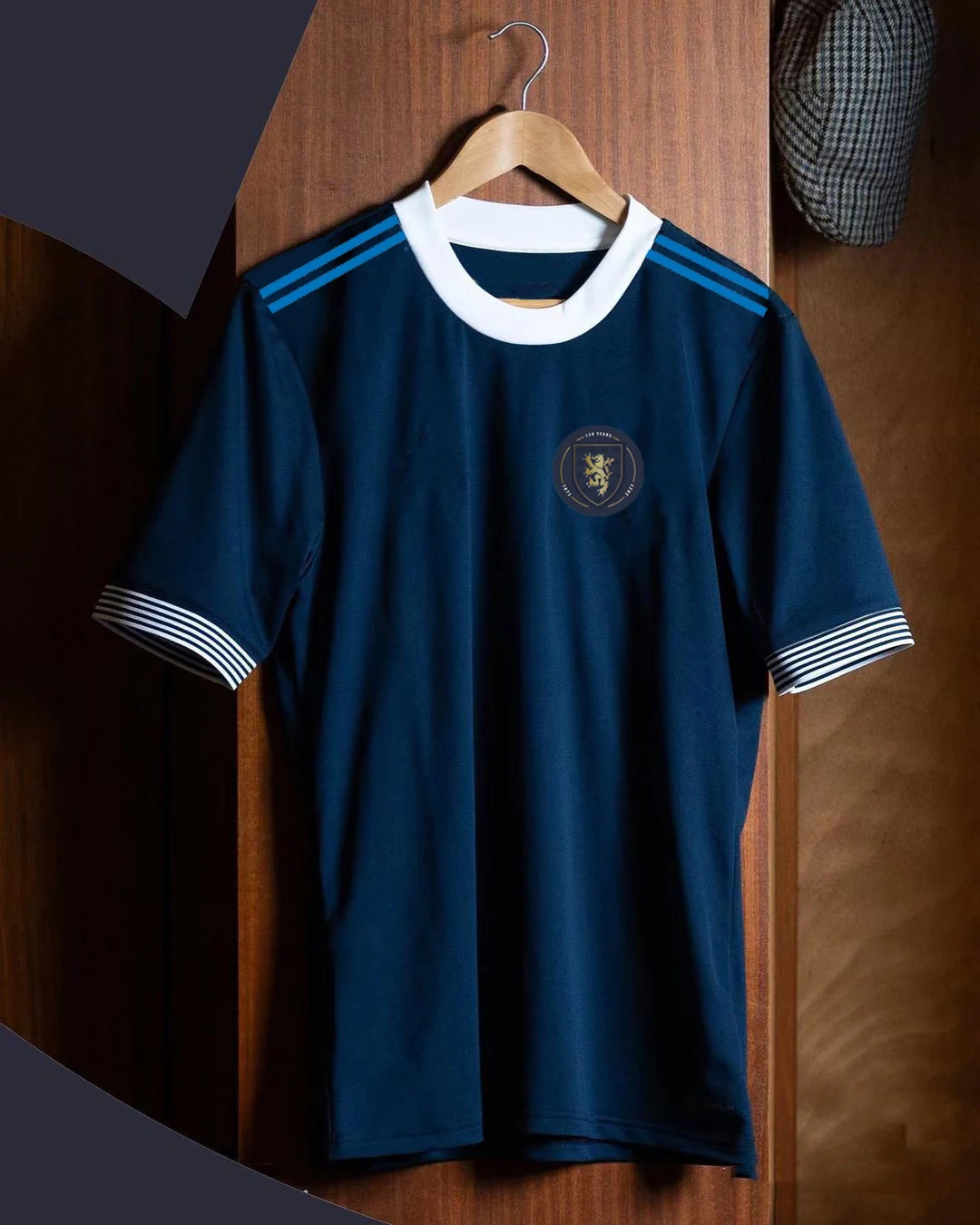 

2023 Summer Men's Short Sleeve Scotland National 150th Anniversary Football Commemorative Jersey Custom Jersey
