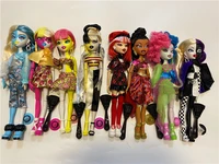 original dolls 3d eyes doll girl fashion red blue pink black hair 11 joints bratzdoll bratzillaz doll beautiful best gift