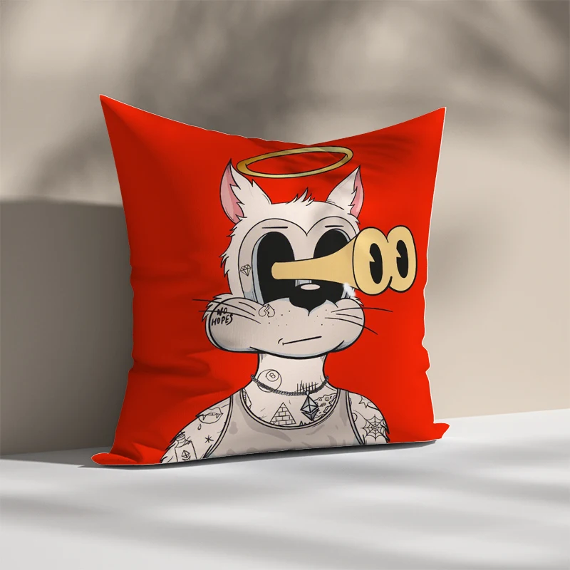 

Наволочка для подушки 3danimal, декоративные подушки для кровати 45x45, наволочки для подушек, диван, аниме, декоративные обнимашки для домашнего ...