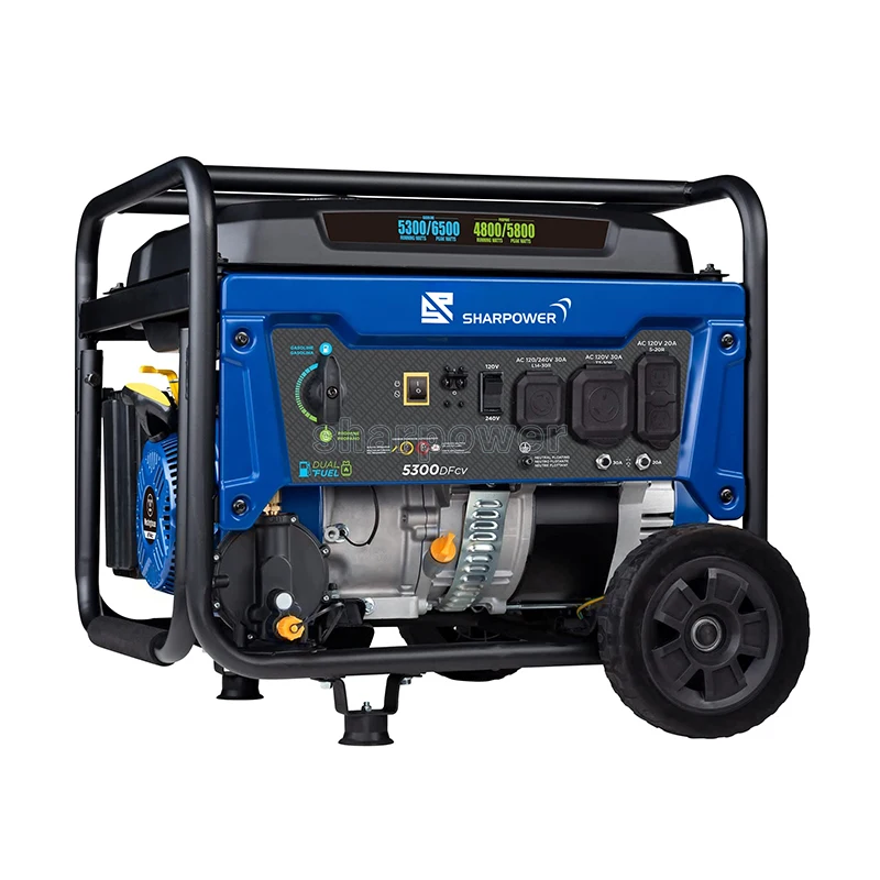 YUNYI SHARPOWER 1 кВт 2 3 5 7 8 50 Гц однофазный/трехфазный бензиновый генератор с отдачей
