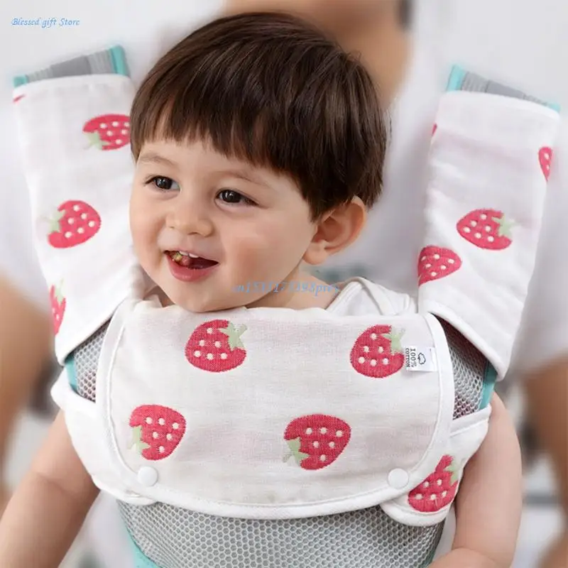 

Baby Waist Stool Drool Bib Newborn Infants Teething Soft Cotton Pad Saliva Towel Multi-Function Baby Strap Dinner Dropshipping