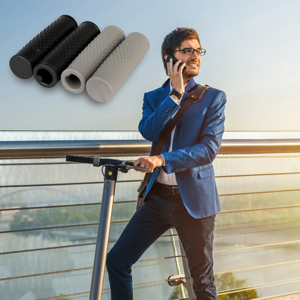 Набор Из 2-х Ручек Для Электрического Скутера Противоскользящая Резиновая Крышка