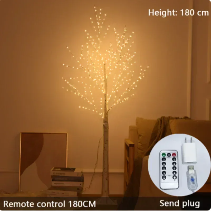 

Светодиодная березовая елка для дома