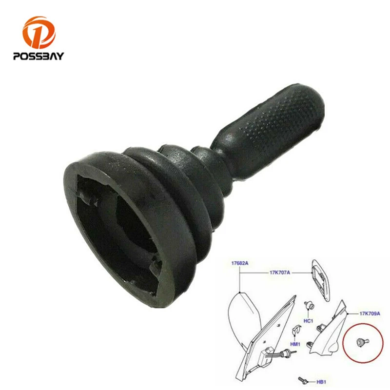 

Car Door Wing Mirror Interior Adjustment Knob Black Auto Replacement Parts for Ford MK6 Fiesta 2001 2002 2003 2004 2005 2006