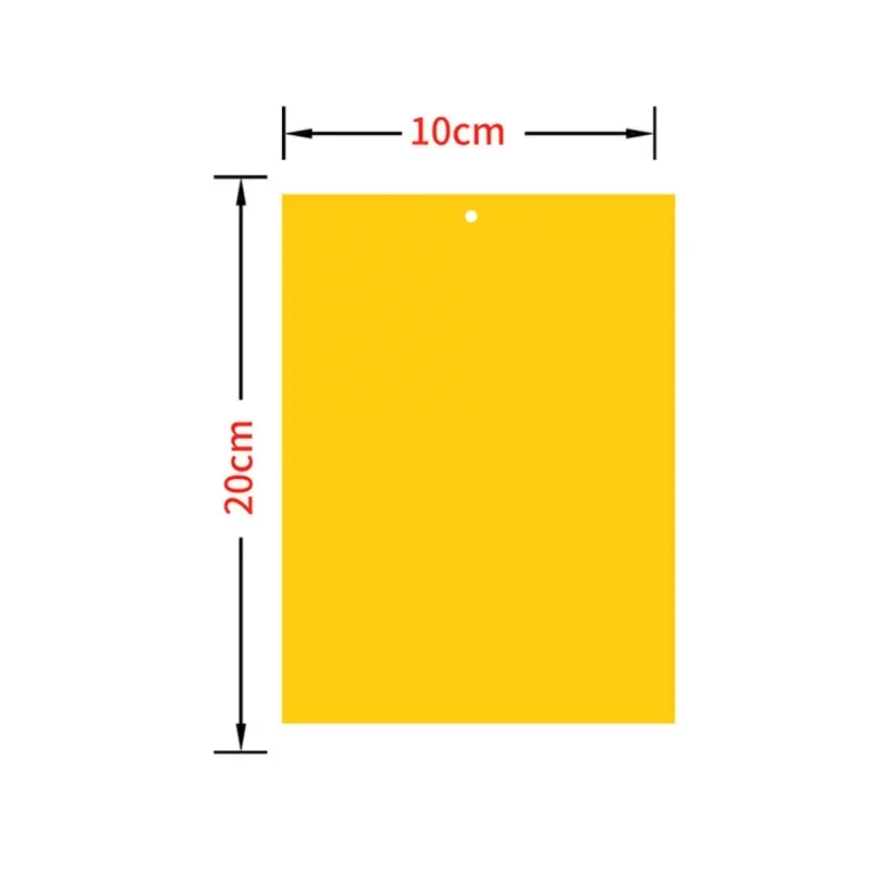 20/50 шт. двусторонняя клейкая доска-ловушка для насекомых
