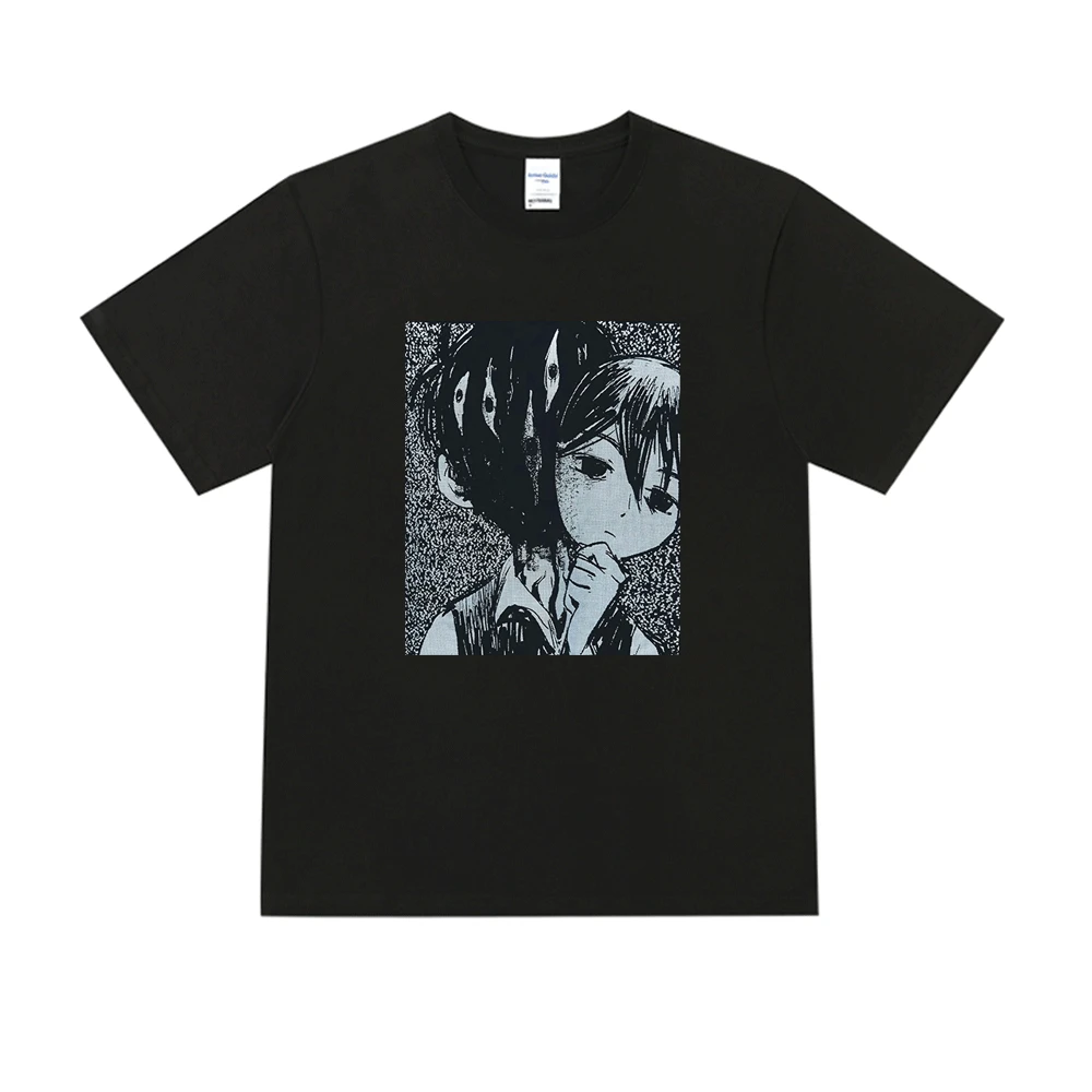 

Omori T-Shirt Summer Short Sleeve Tee Shirt Men Women Cosplay Clothe Casual Streetwear Oversized T Shirt Black Round Neck Tops