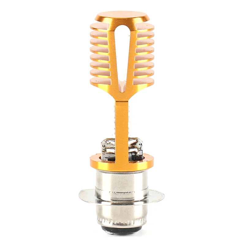 

led Motorcycle Headlight H6 P15D H4 BA20D H6M moto lights 6000K Super Bright