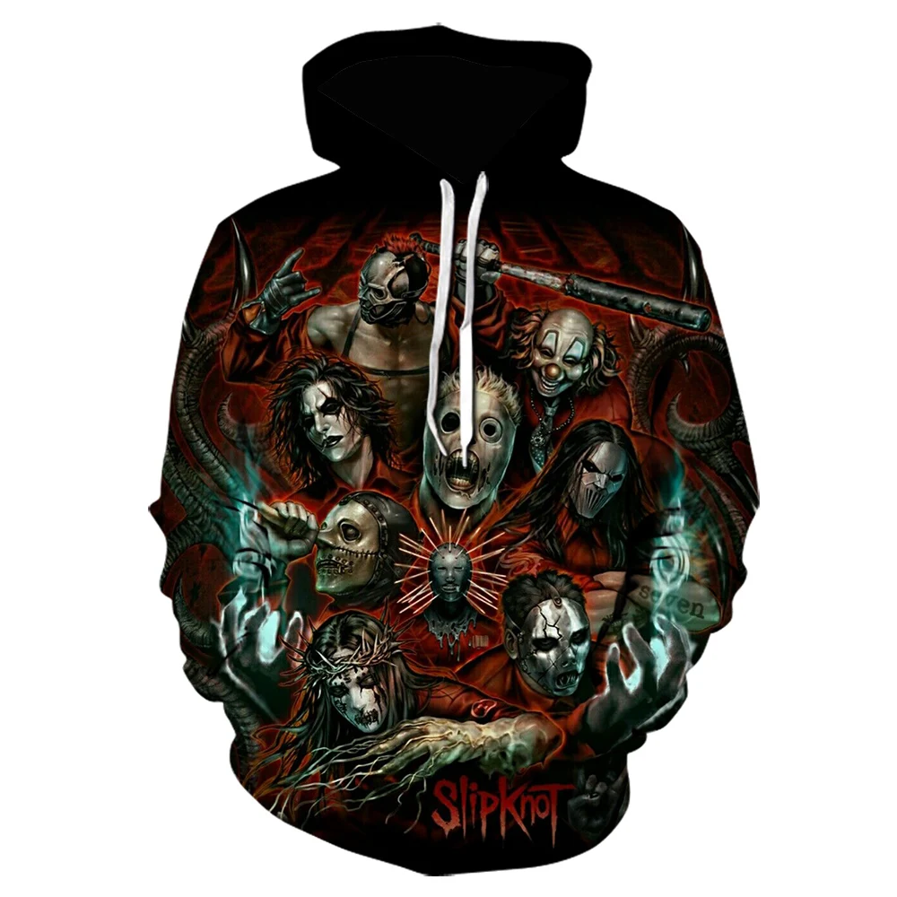 3D Printed Horror Movie Chucky Men Black Hoodies Sweatshirts Men Fashion Cool Hip Hop Long Sleeve Oversized Pullover Tracksuit