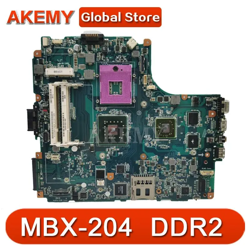 

Akemy MBX-204 motherboard For Sony Vaio VGN NW VGN-NW11Z PCG-7171M MBX-204 mbx-217 Laptop Mainboard A1730139A tested good