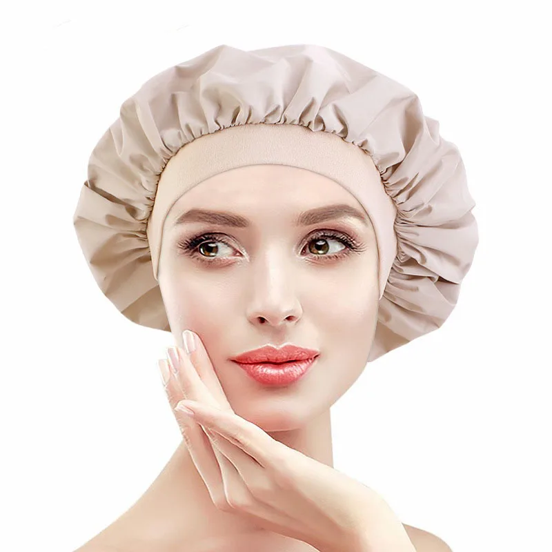 Stretch Hair Care Beauty Hat Bonnet Headscarf Sleep Sleeping Night Chemo Caps Wrap
