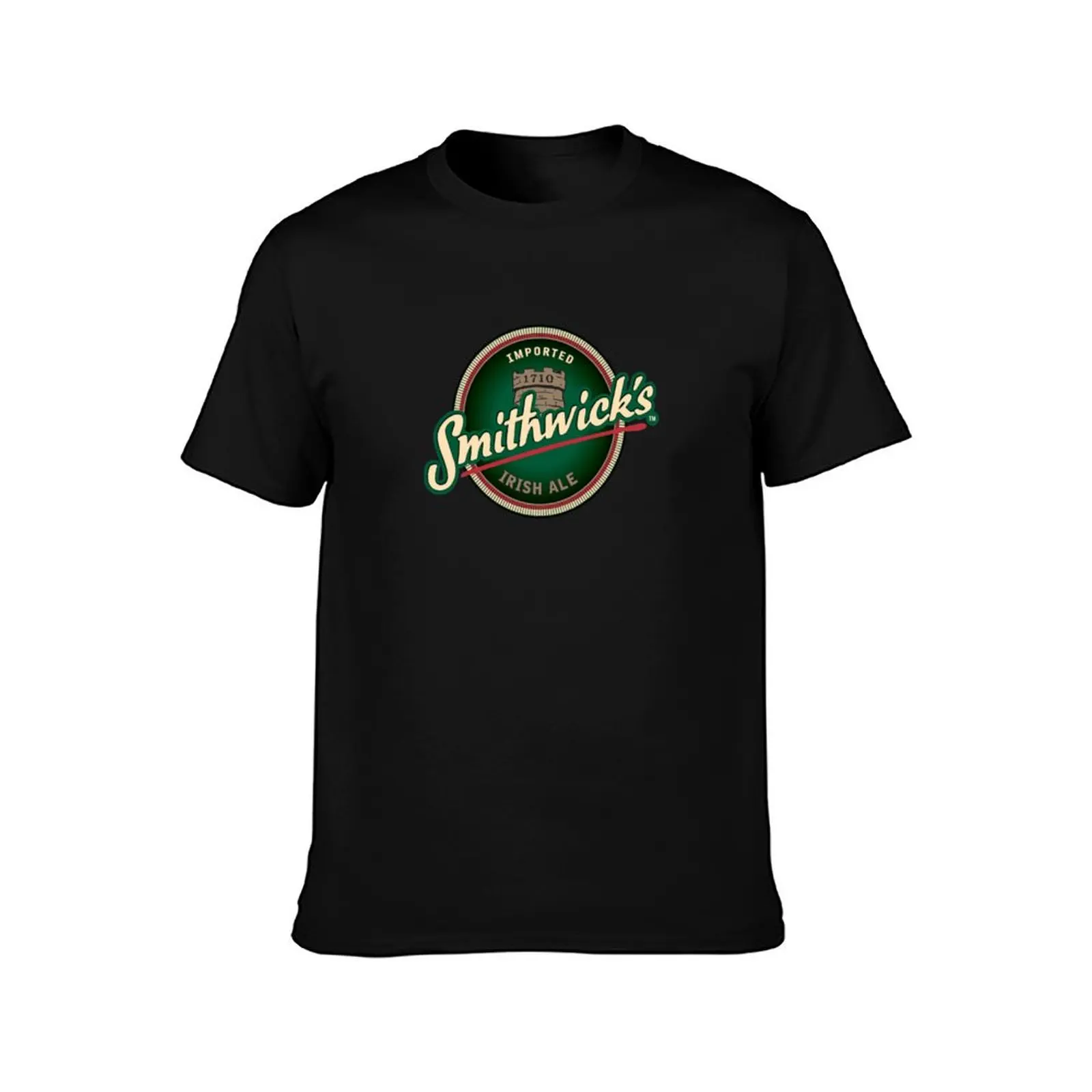 Фото Футболка Smithwick Beer, летняя модная повседневная футболка. №2