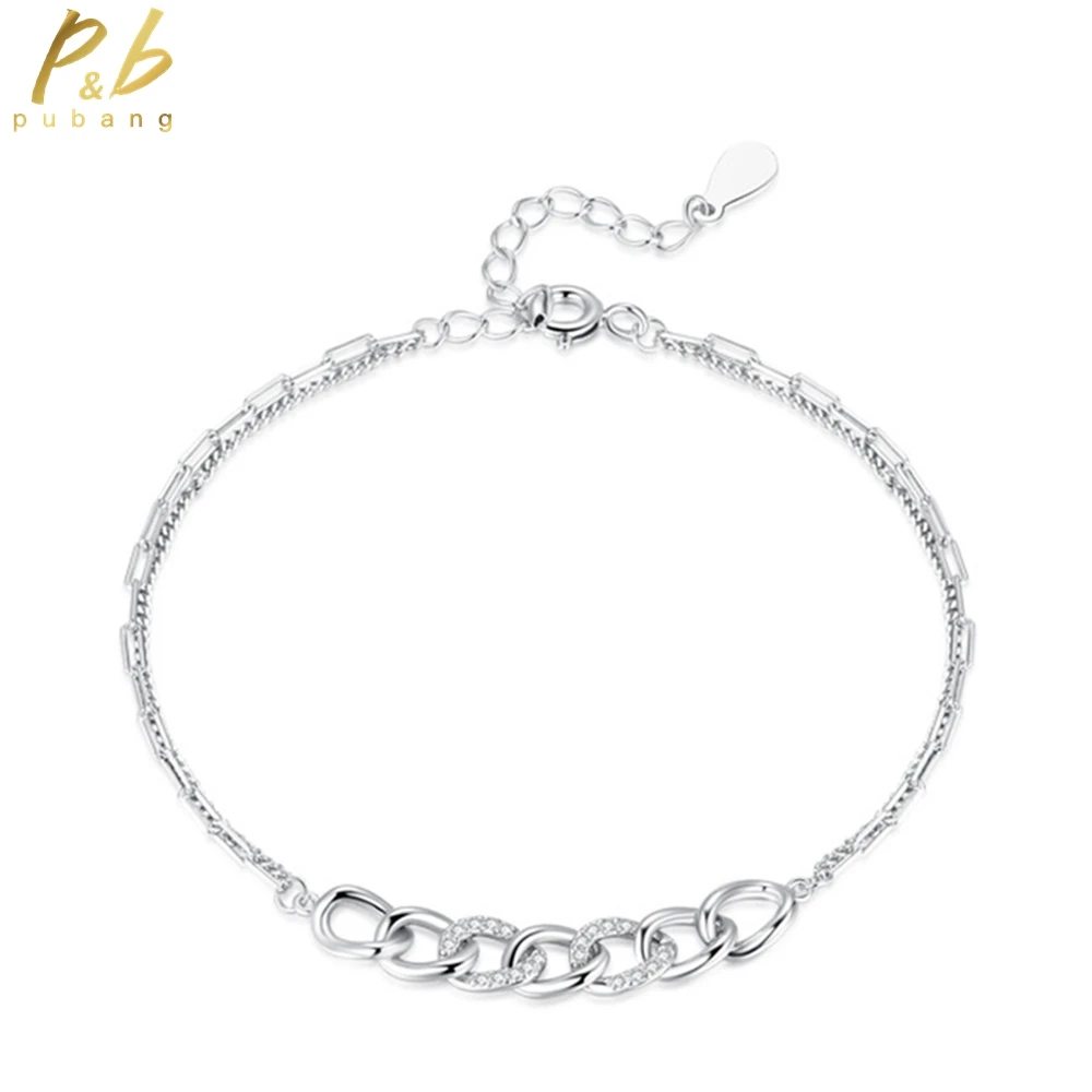 

Женский браслет из серебра 925 пробы, с бриллиантами