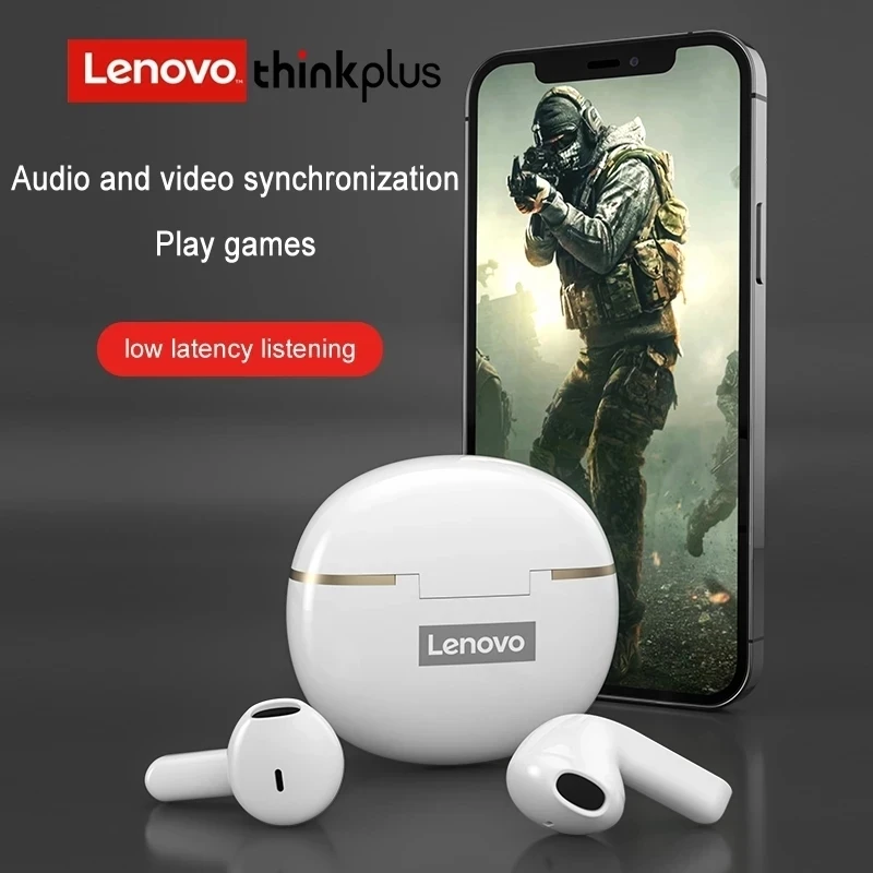 Новые оригинальные наушники Lenovo X16 Bluetooth 5,2 TWS 2022 беспроводные наушники стерео спортивные наушники-вкладыши с двойным HD микрофоном