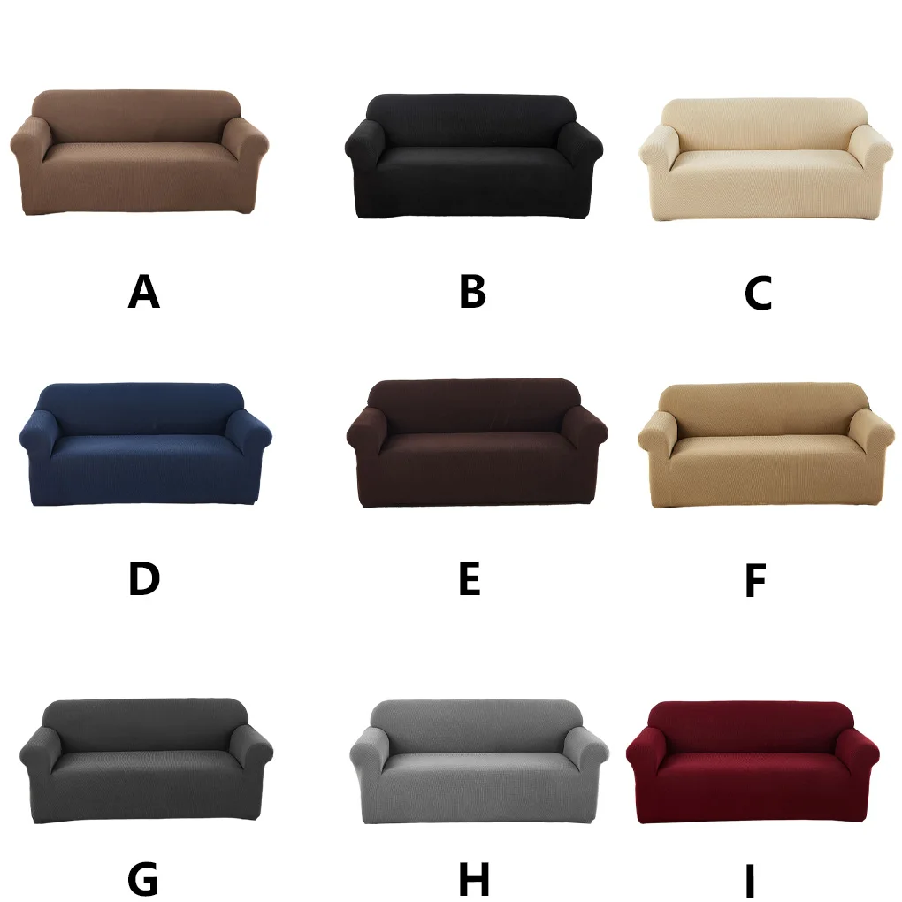 

3 Seats Sofa Cover Waterproof Elastic L Shaped Home Furniture Corner Bench Thin Stretch Couch Sleeve for Dogs Cats