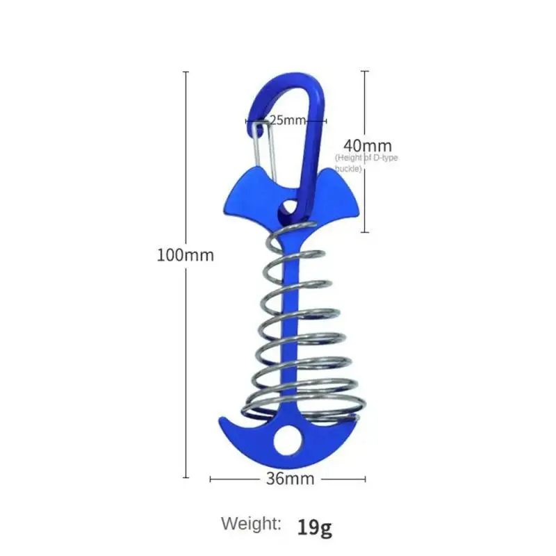 Camping Azit Ago Long-type Squid Deck Pack 12PCS Caraviner Набор карабинов 실타입 피쉬 데크팩 10종 세트