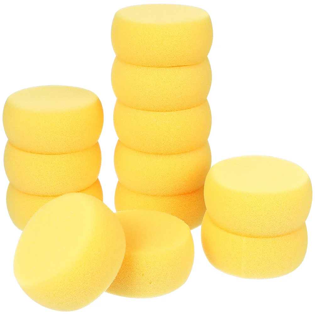

24 Pcs Round Sponge Facial Sponges Clean Washing Face Exfoliating Makeup Blender Travel Cleaning